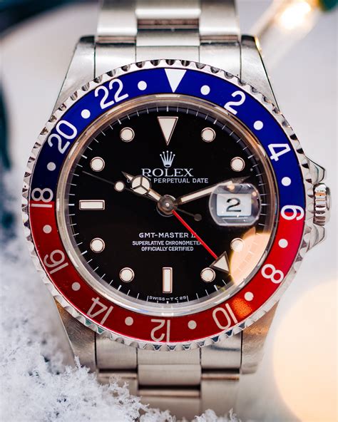 rolex gmt pepsi production years